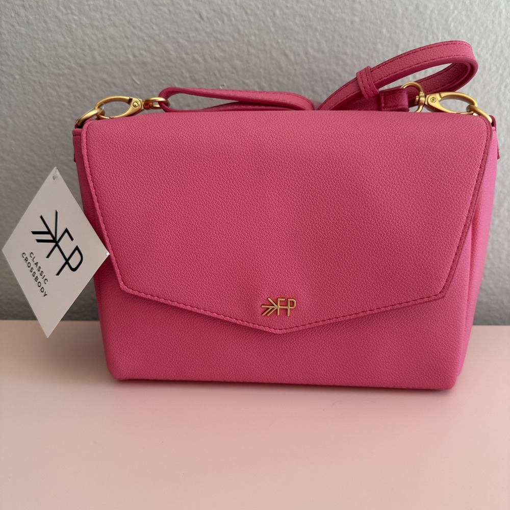 Freshly Picked  Hot Pink Classic Crossbody Purse - New W/ Tags
